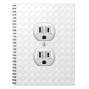 Electrical Plug Wall Outlet Fun Customize This Notebook
