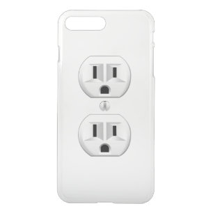 Electrical Plug Wall Outlet Fun This iPhone 8 Plus/7 Plus Case