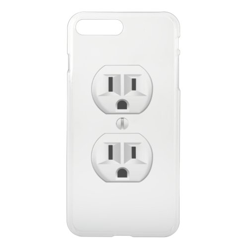 Electrical Plug Wall Outlet Fun This iPhone 8 Plus7 Plus Case