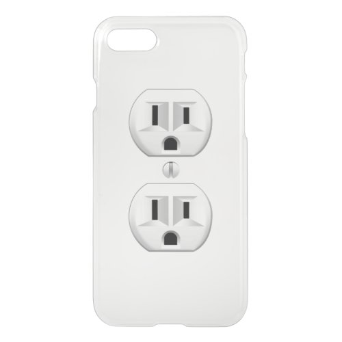 Electrical Plug Wall Outlet Fun This iPhone SE87 Case