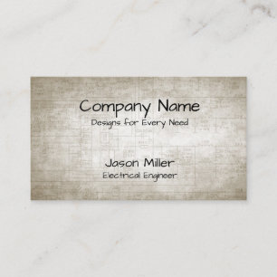 Electrical Schematics Business Card
