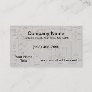 Electrical Schematics Business Card
