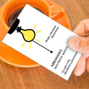 Electrical Service Business Card Template