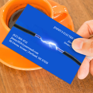 Electrical Service Business Card Template