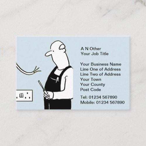 Electrical Services Business Card