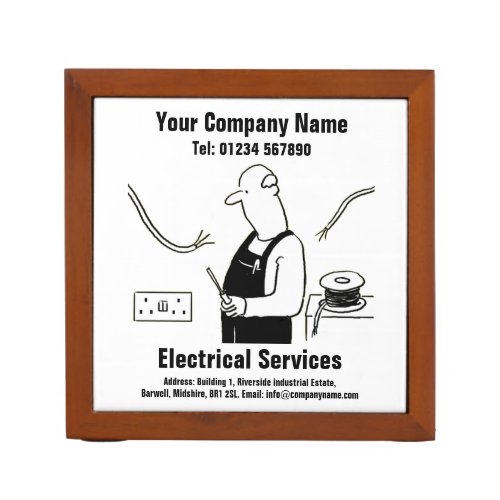 Electrical Services Design Desk Organizer