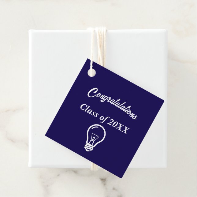 Electrical Technology Graduation Favor Tags (In Situ)
