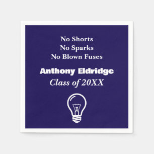 Electrical Technology Graduation Napkins