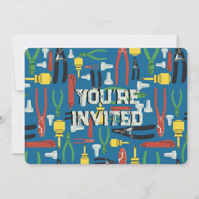 Electrical Tools of the Trade Invitation (Front)