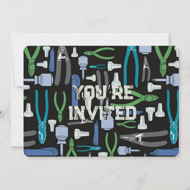 Electrical Tools of the Trade Invitation (Front)