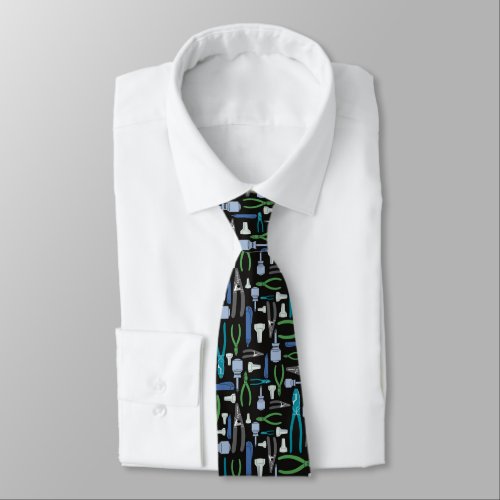 Electrical Tools of the Trade Neck Tie