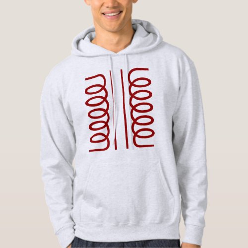 Electrical Transformer Symbol Hoodie