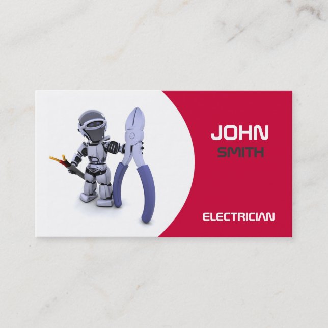 Electrican Business Card (Front)