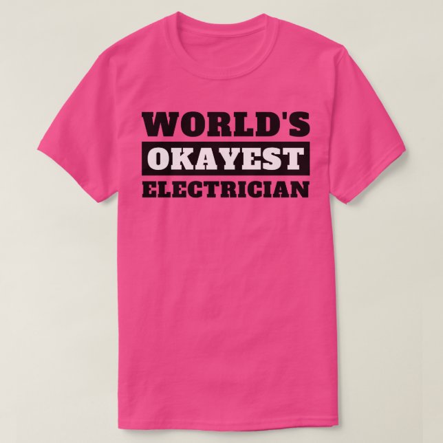 Electrician 19 T-Shirt (Design Front)