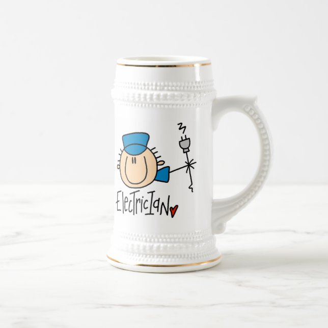 Electrician Beer Stein (Right)