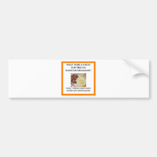 ELECTRICIAN BUMPER STICKER