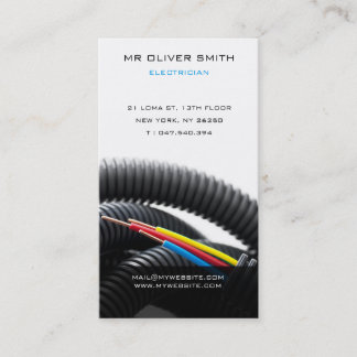 Electrician Business Business Card