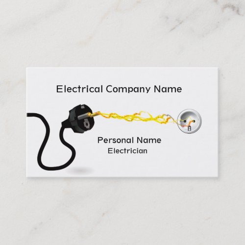 Electrician Business Business Card