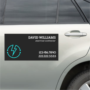 Electrician Business Car Magnet