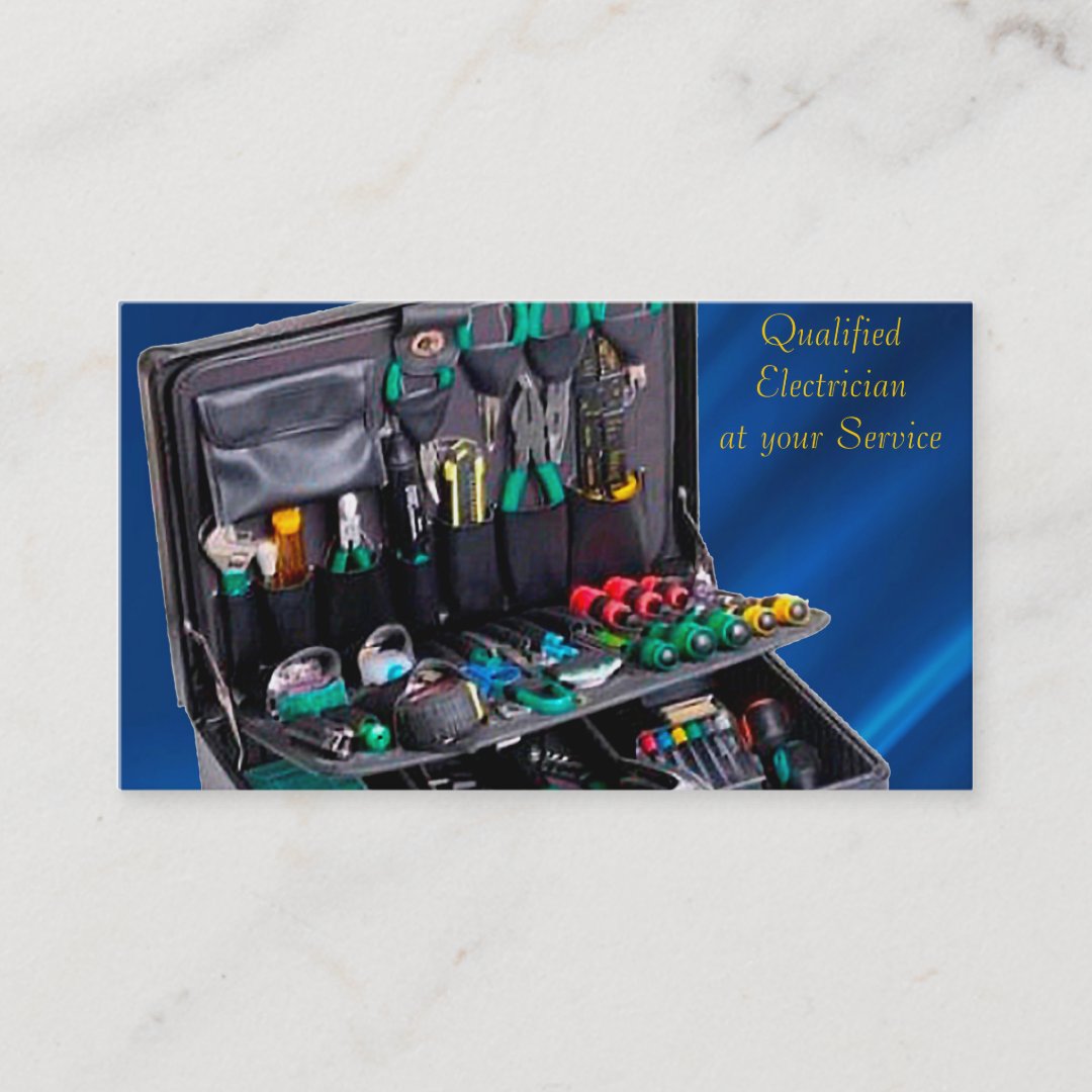 Electrician business card | Zazzle