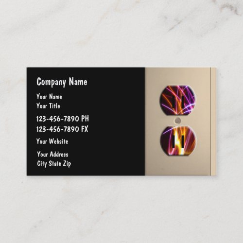 Electrician Business Card