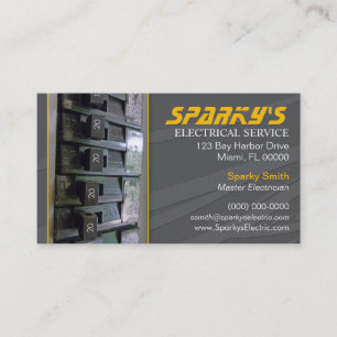 Electrician Business Card
