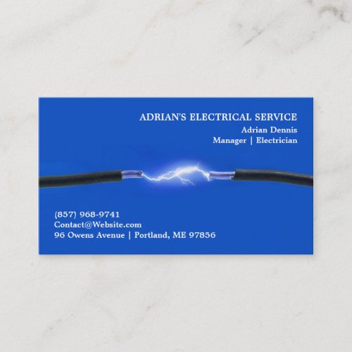 Electrician Business Card