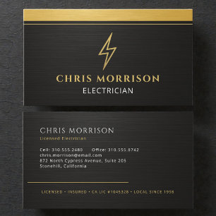 Electrician Business Card