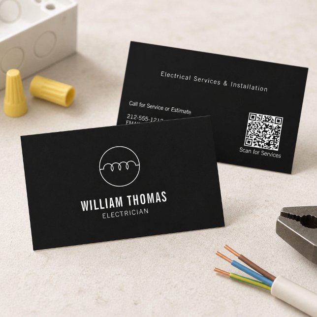 Electrician Business Card (Creator Uploaded)
