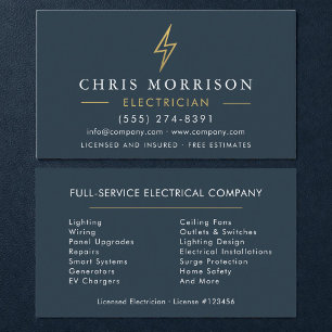 Electrician Business Card