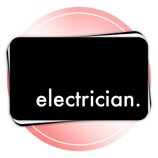 Customizable electrician. business card templates