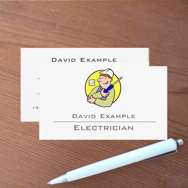 Electrician Business Card (Creator Uploaded)