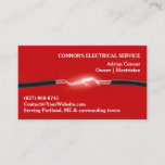 Electrician Business Card at Zazzle