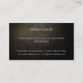 Electrician Business card (Back)