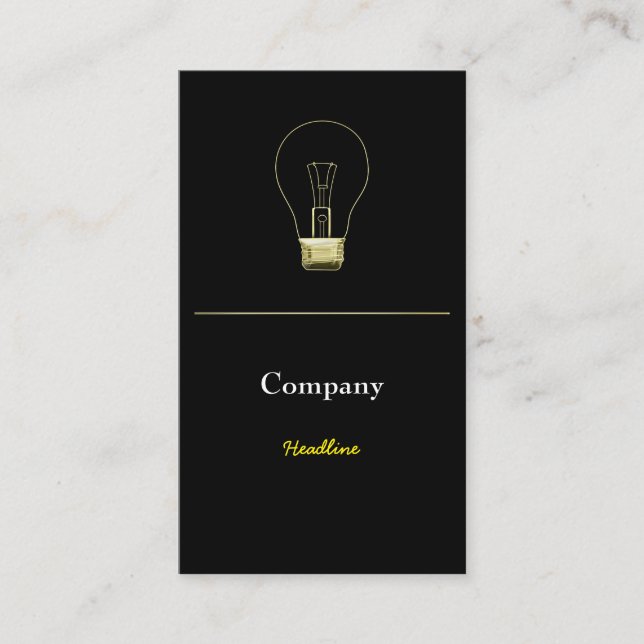 Electrician Business Card (Front)