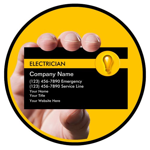 Electrician Business Cards