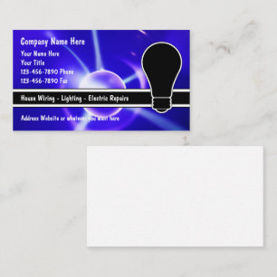 Electrician Business Cards