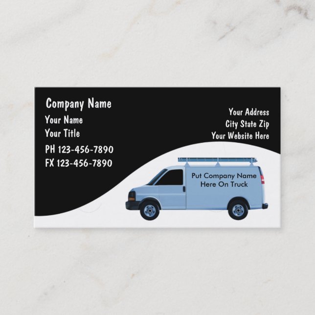 Electrician Business Cards (Front)