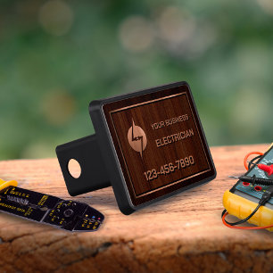 Electrician Business Hitch Cover