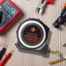 Electrician Business Tape Measure