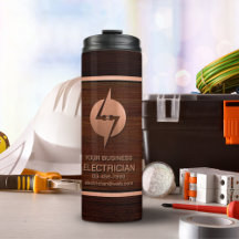 Electrician Business Thermal Tumbler