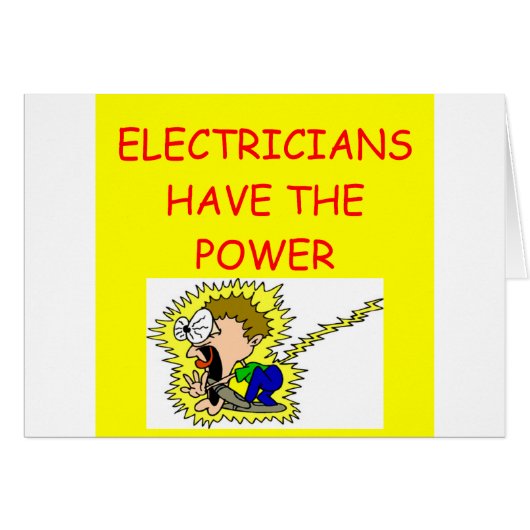 ELECTRICIAN CARDS (Front Horizontal)