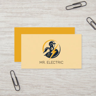 Electrician Company Business Card
