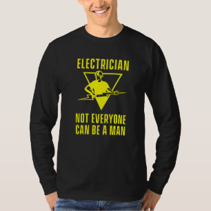Electrician Craftsman Lineworker Lineman High Volt T-Shirt