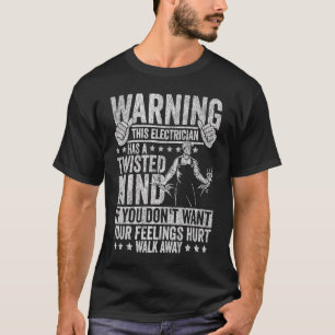 Electrician Dad Apparel Electric Lineman for Men 8 T-Shirt