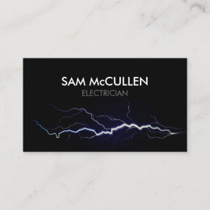 Electrician Electrical Contractor Business Card
