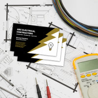 Electrician | Electrical Contractor  Business Card