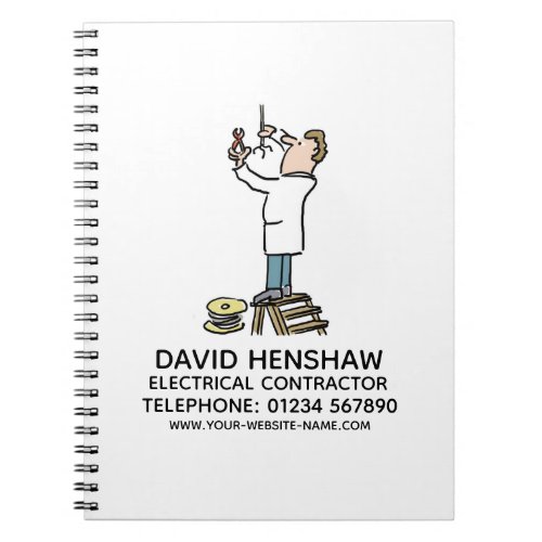 Electrician  Electrical Contractor Notebook
