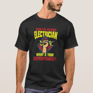 Electrician Electrical Engineer Lineman Electrical T-Shirt