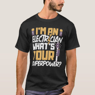 Electrician Electrical Engineer Lineman Electrical T-Shirt